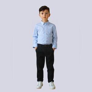 Kid’s Light Blue Button-Up Shirt
